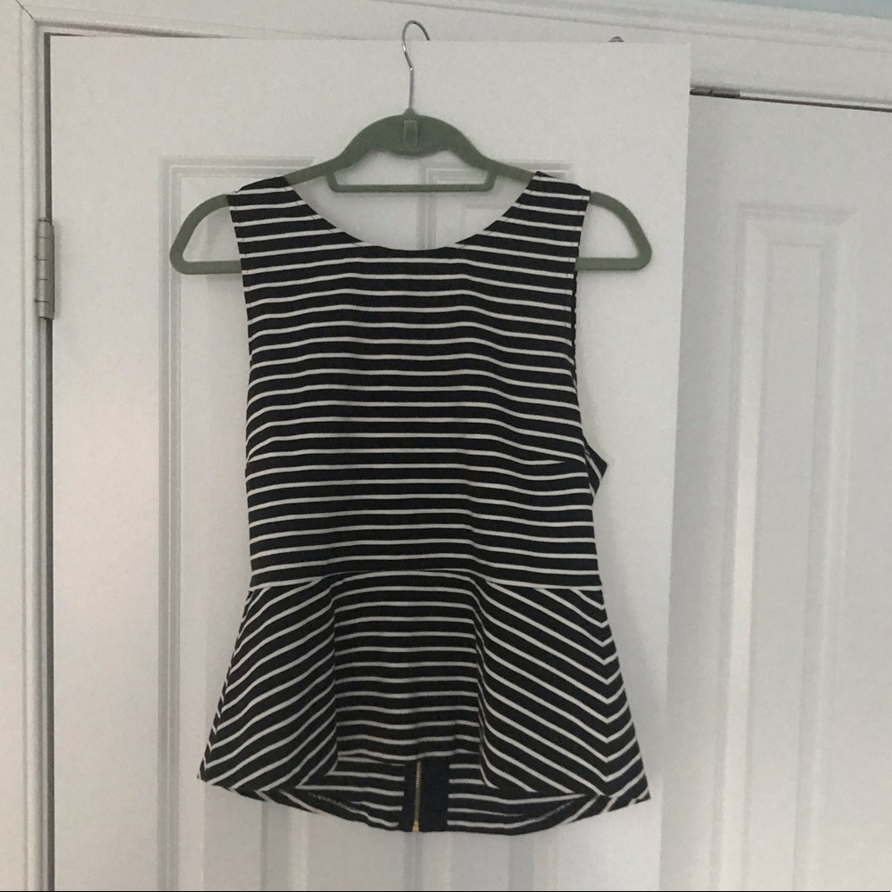 J.Crew Peplum Top, Size M